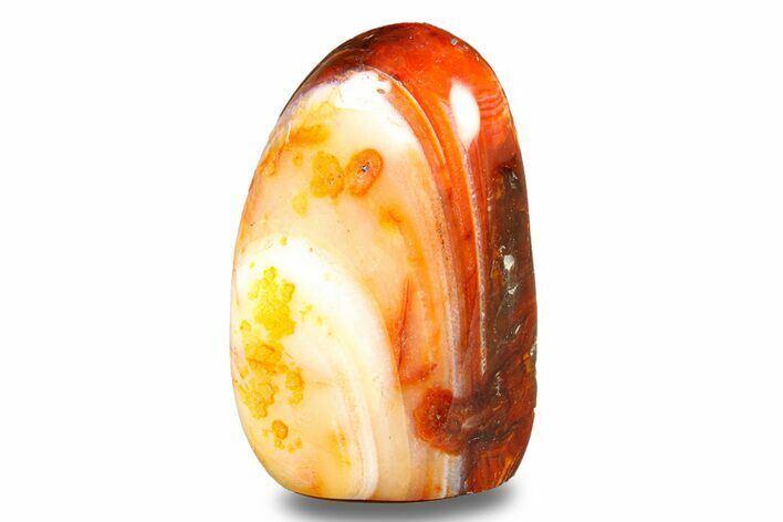 Free-Standing, Polished Carnelian Agate - Madagascar #283499